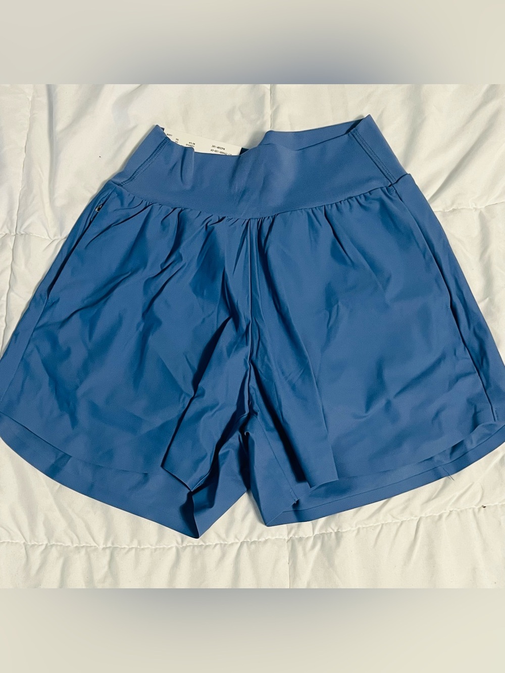 NWT Uniqlo AIRism xxs light blue ultra stretch active shorts